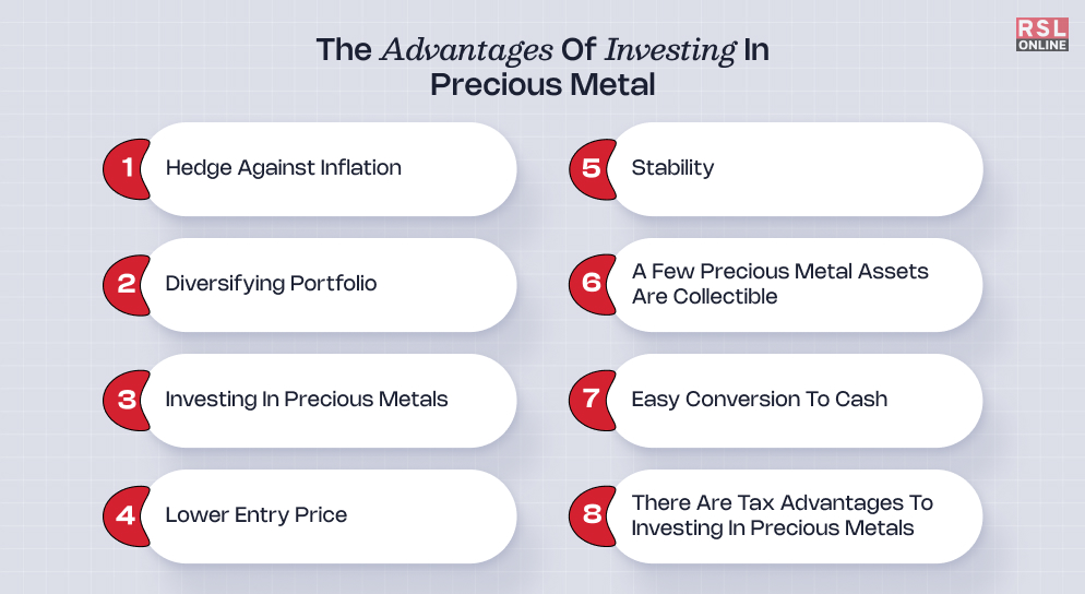 What Are The Advantages Of Investing In Precious Metals? 