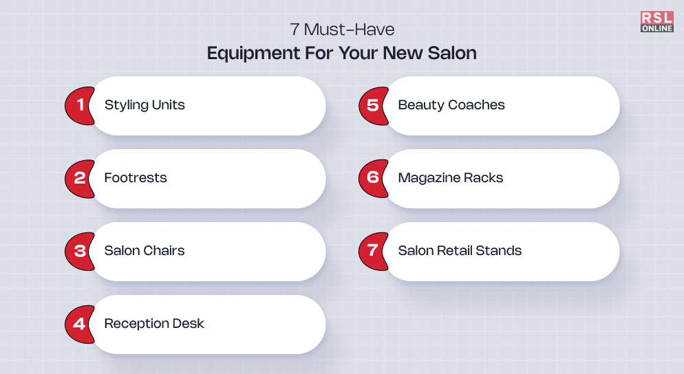 7 Must-Have Equipment For Your New Salon 