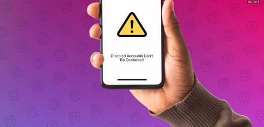 disabled accounts can't be contacted Instagram