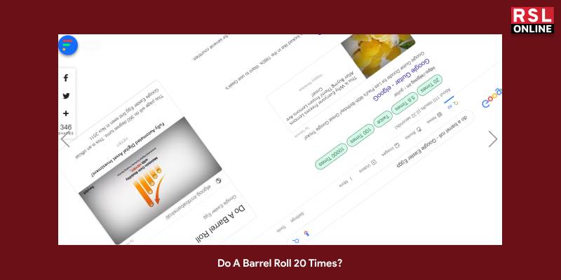 Play Do A Barrel Roll 20 Times on Google
