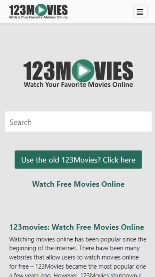 The discount old 123movies