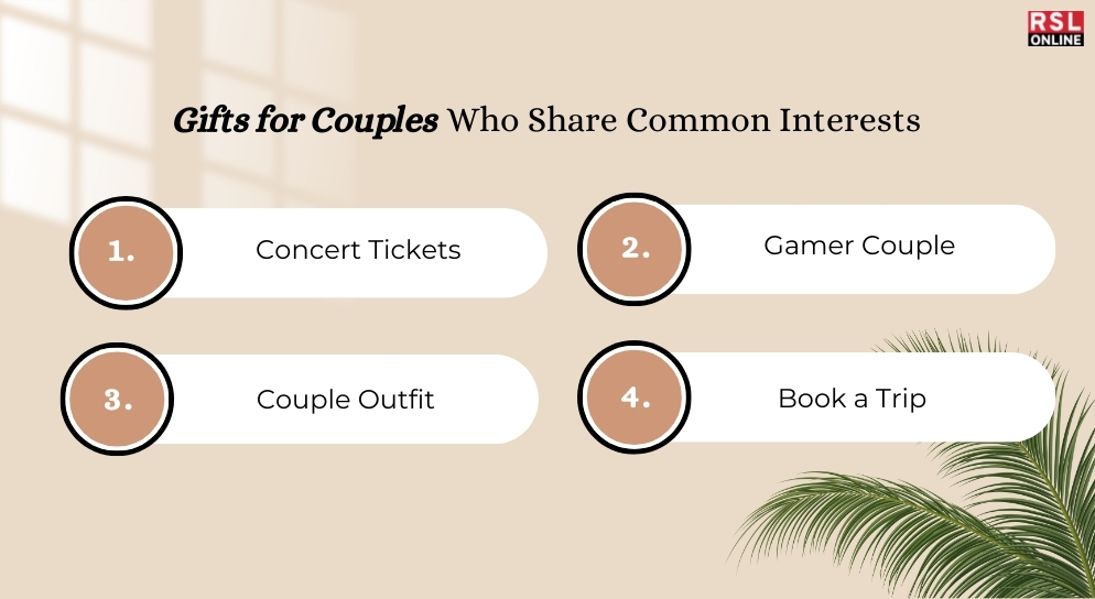 Gifts for Couples Who Share Common Interests 